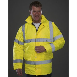 Motorway Warnschutz Jacke gelb