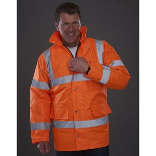 Motorway Warnschutz Jacke orange