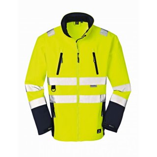 Softshell-Jacke PITTSBURGH gelb/navy