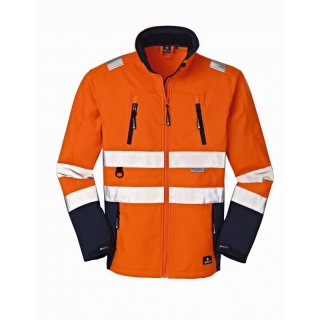 Softshell-Jacke PITTSBURGH orange/navy
