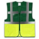 YOKO® Viz Promo Waistcoats Warnweste mit Taschen und...