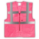 YOKO® Viz Promo Waistcoats Warnweste mit Taschen und...