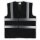 YOKO® High Visibility Funktionsweste Warnweste mit 4 Reflexstreifen schwarz