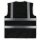 YOKO® High Visibility Funktionsweste Warnweste mit 4 Reflexstreifen schwarz