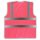 YOKO® High Visibility Funktionsweste Warnweste mit 4 Reflexstreifen pink