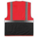 YOKO® Viz Promo Waistcoats Warnweste mit Taschen und...