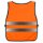 YOKO® Poncho Überwurf Hi Vis Tabard orange