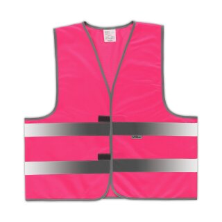 Frauen Warnweste, Womans Hi-Vis Tabard taillierter Schnitt pink