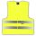 korntex® Baumwoll-Mischgewebe Funktionsweste Warnweste "Goeppingen" gelb