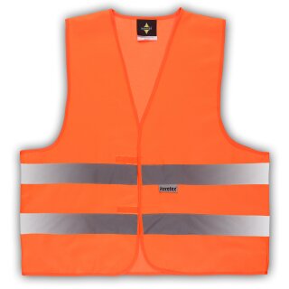 korntex® Baumwoll-Mischgewebe Funktionsweste Warnweste "Goeppingen" orange