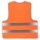 korntex® Baumwoll-Mischgewebe Funktionsweste Warnweste "Goeppingen" orange