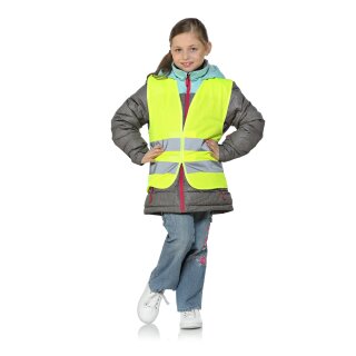 Frauen Warnweste, Womans Hi-Vis Tabard taillierter Schnitt gelb