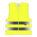 easyMesh® Kinder Funktionsweste Warnweste gelb XS = 3-6 Jahre