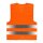 easyMesh® Kinder Funktionsweste Warnweste orange S = 7-12 Jahre