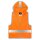 korntex® Kinder Warnweste mit Kapuze orange