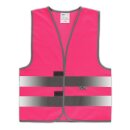 easyMesh® Kinder Signalweste Warnweste pink/magenta XS