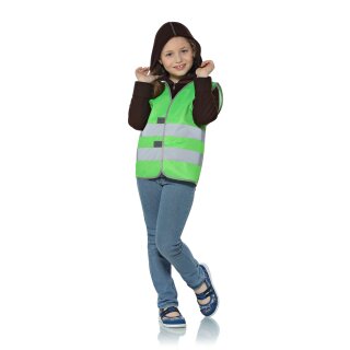 korntex® Kids´ Safety Vest With Zipper Aalborg Kinderwarnweste mit Re