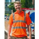 Korntex Warnschutz Polo T-Shirt gelb und orange