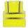 YOKO® High Visibility Funktionsweste Warnweste mit 4 Reflexstreifen gelb