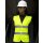 Frauen Warnweste, Womans Hi-Vis Tabard taillierter Schnitt gelb