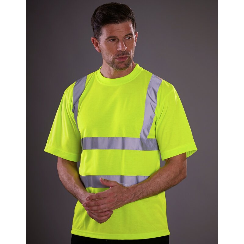 Warnschutzkleidung gelb/orange LATTON HI-VIS T-shirt 