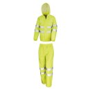 Warnschutz Regen Anzug Jacke + Hose + Tasche gelb S