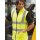 Reversible  Fleece Bodywarmer Weste gelb oder orange M gelb