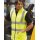 Reversible  Fleece Bodywarmer Weste gelb oder orange L orange