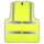 Result Core - Warnweste mit Brusttasche und Reißverschluss gelb S/M