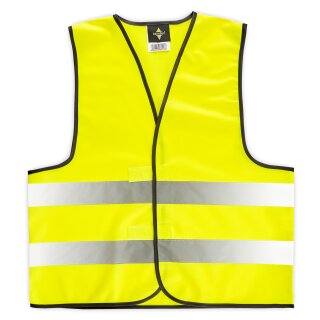 Frauen Warnweste, Womans Hi-Vis Tabard taillierter Schnitt gelb