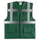 YOKO® Viz Promo Waistcoats Warnweste mit Taschen und...