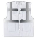 YOKO® Viz Promo Waistcoats Warnweste mit Taschen und...