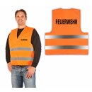 Signalweste Warnweste orange XL/XXL FEUERWEHR