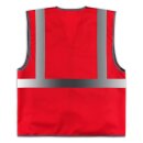 easyMesh® Funktionsweste mit Reißverschluss und Taschen rot