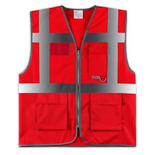 Öko-Warnweste aus 100% Recycled Polyester - Hi-Vis Cool Mesh Executive  Waistcoat - Yoko