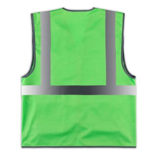 easyMesh® Funktionsweste mit Reißverschluss und Taschen grün M