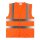 YOKO  flammhemmende Warnweste Sicherheitsweste orange EN533 / EN ISO20471