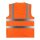 YOKO  flammhemmende Warnweste Sicherheitsweste orange EN533 / EN ISO20471