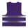 easyMesh® Signalweste Warnweste lila/purple 3XL/4XL 145cm Umfang