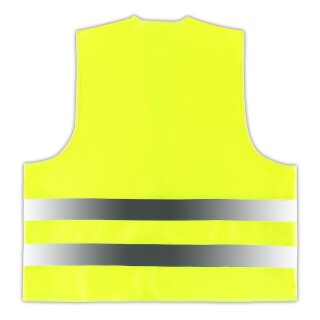 10 Warnwesten Gr.L gelb Unfallweste Signalweste Sicherheitsweste Pannenweste