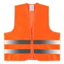 Baumwoll Textil-Warnweste orange *ERNST*