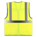 easyMesh® Funktionsweste mit Reißverschluss und Taschen gelb EN20471 - Größe XXL