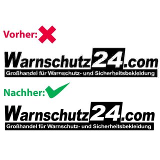 Vektorisierung Ihrer Datei - Nachbearbeitung Druckdatei