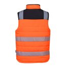 PW3 Warnschutz Bodywarmer wendebar orange/schwarz