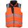 PW3 Warnschutz Bodywarmer wendebar orange/schwarz