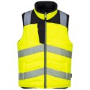 PW3 Warnschutz Bodywarmer wendebar gelb/schwarz