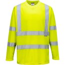 Warnschutz Langarm-T-Shirt - gelb
