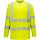 Warnschutz Langarm-T-Shirt - gelb