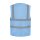 YOKO® MESH Gewebe Funktionsweste mit 4 Streifen Warnweste luftdurchlässig himmelblau