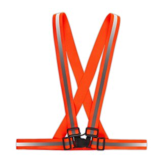 easyMesh® reflektierender Körpergurt - Body Belt (unisize)  orange